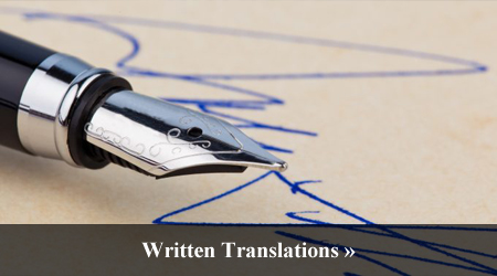 Written Translations